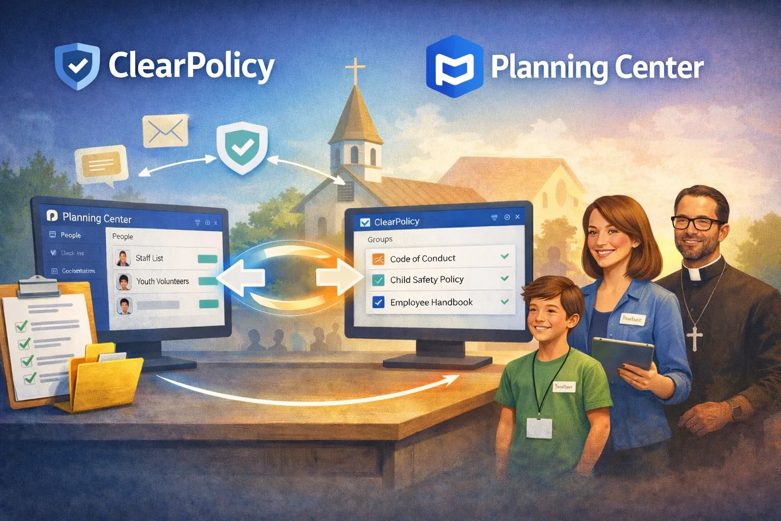 How to Automatically Assign Policy Acknowledgments to Your Planning Center People